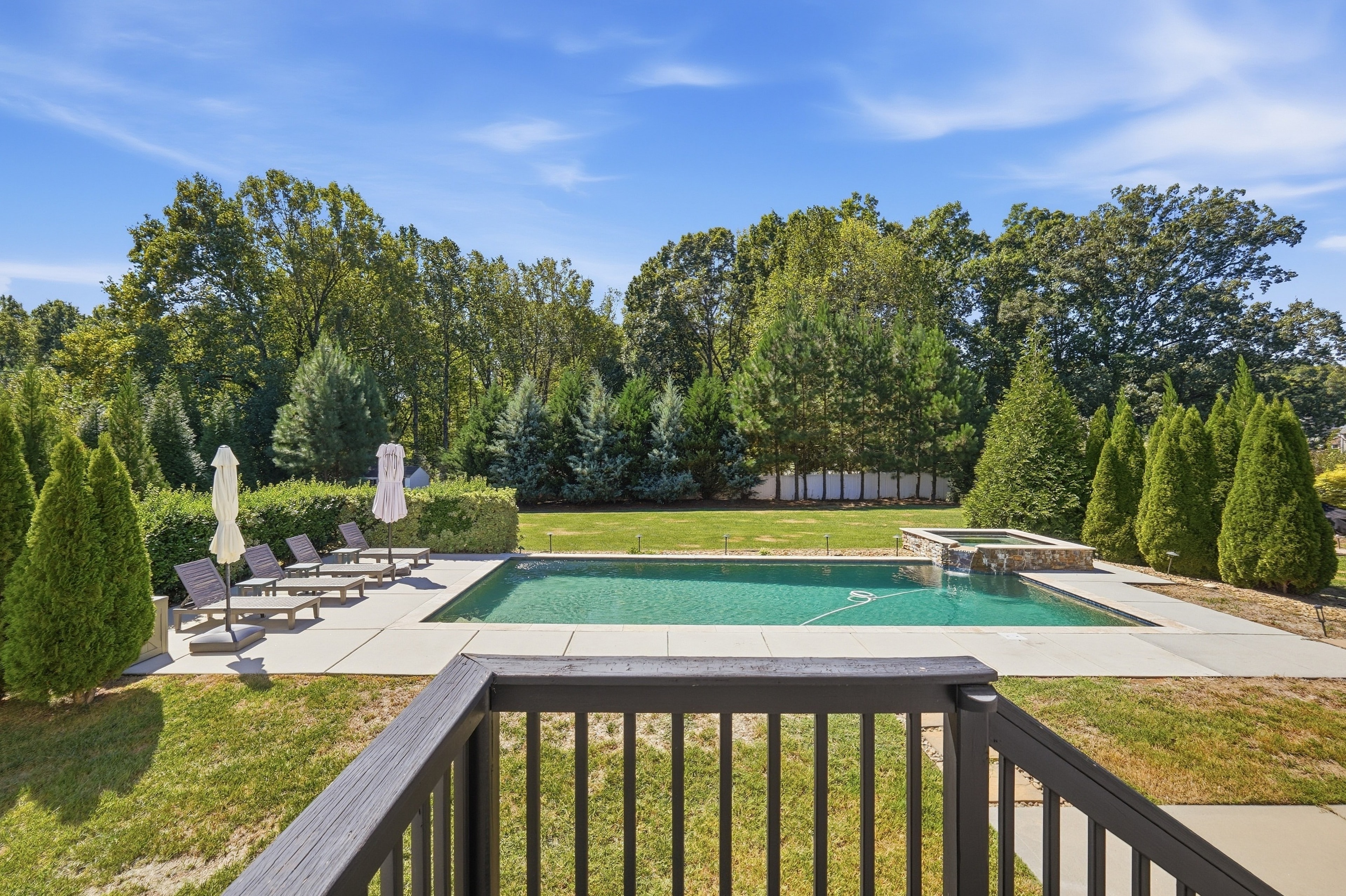 Pool from the deck