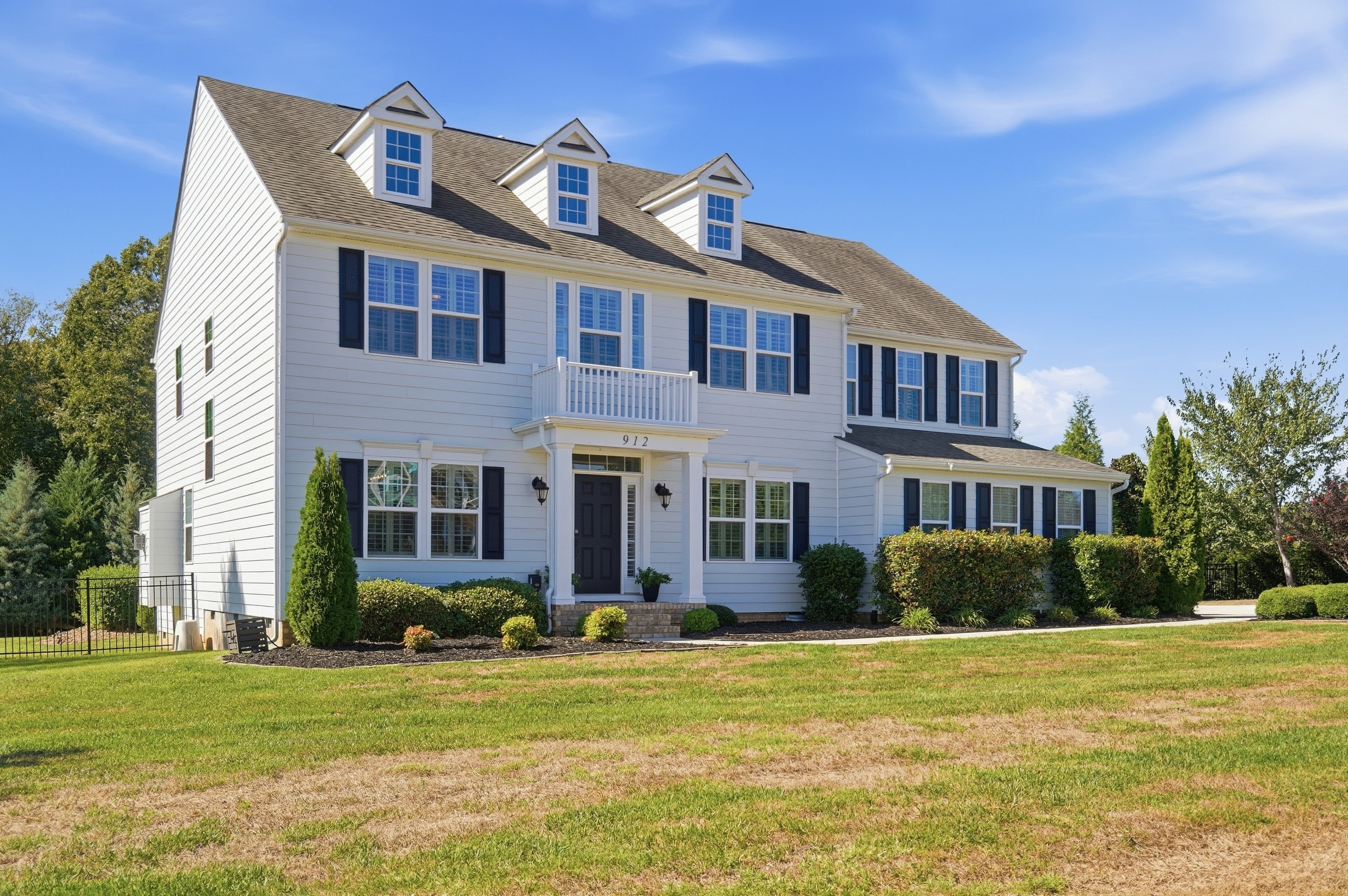 Front exterior — angle view