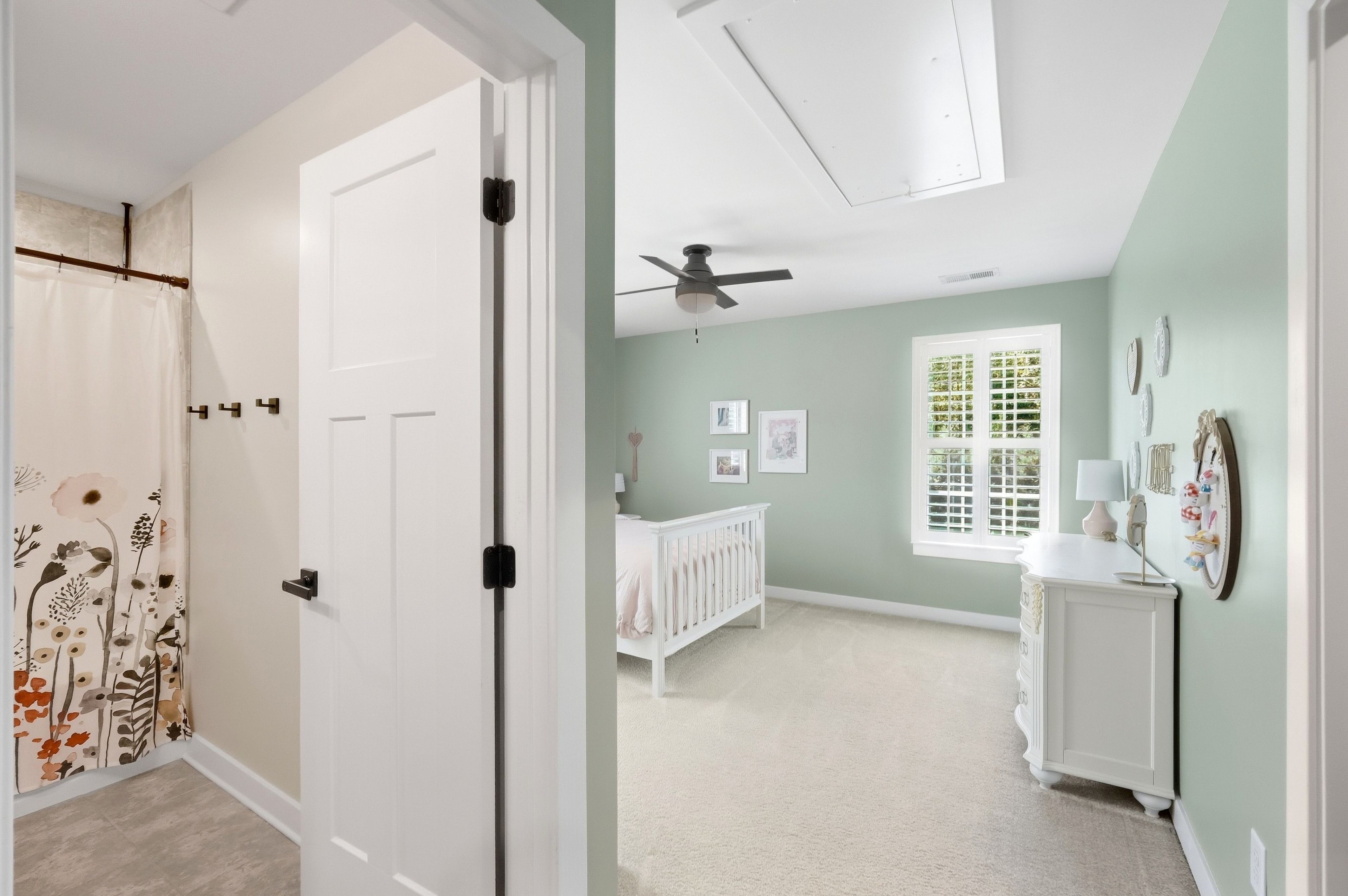 Bedroom 2 — ensuite view