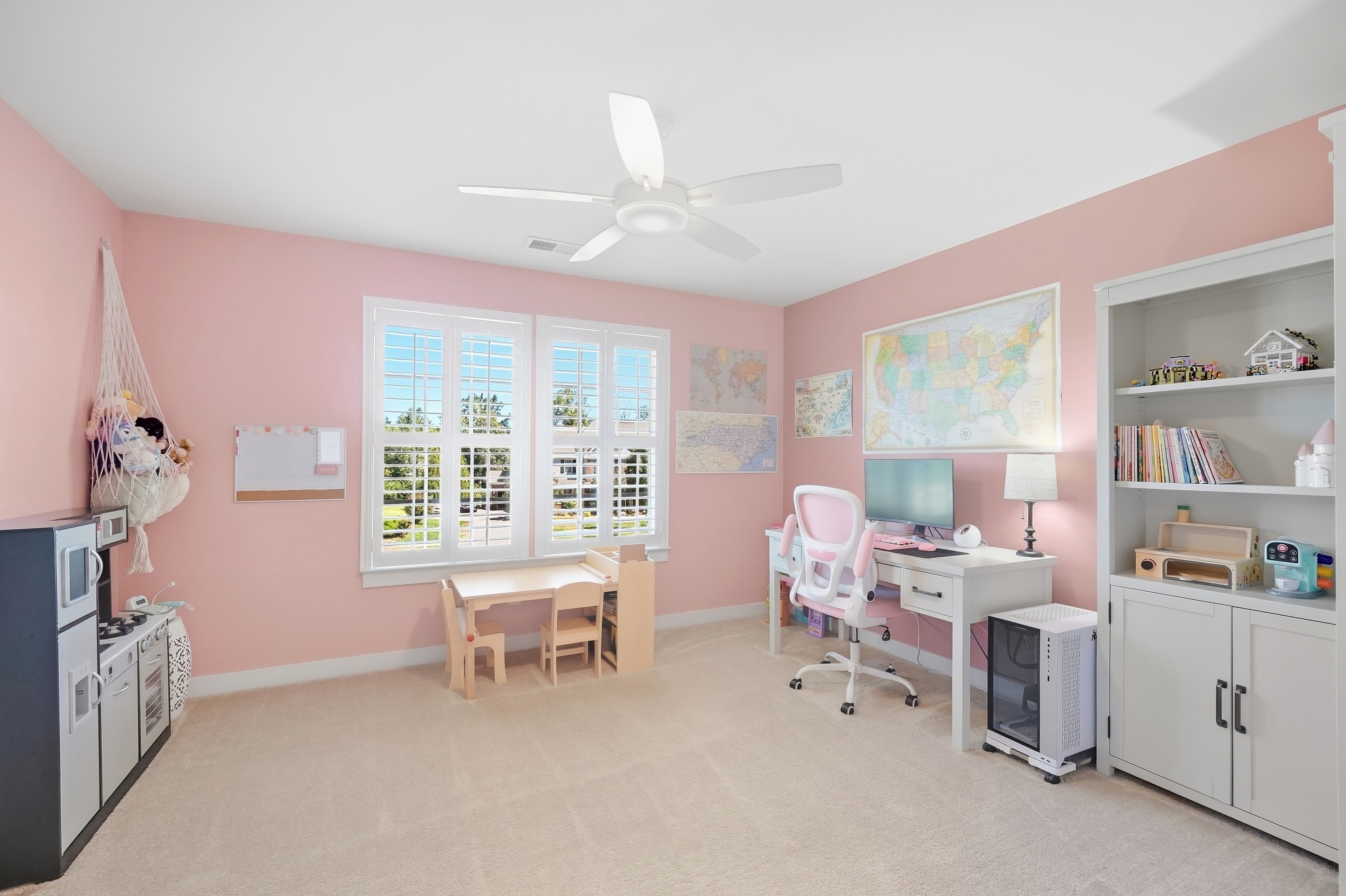 Bedroom 3 — wide view