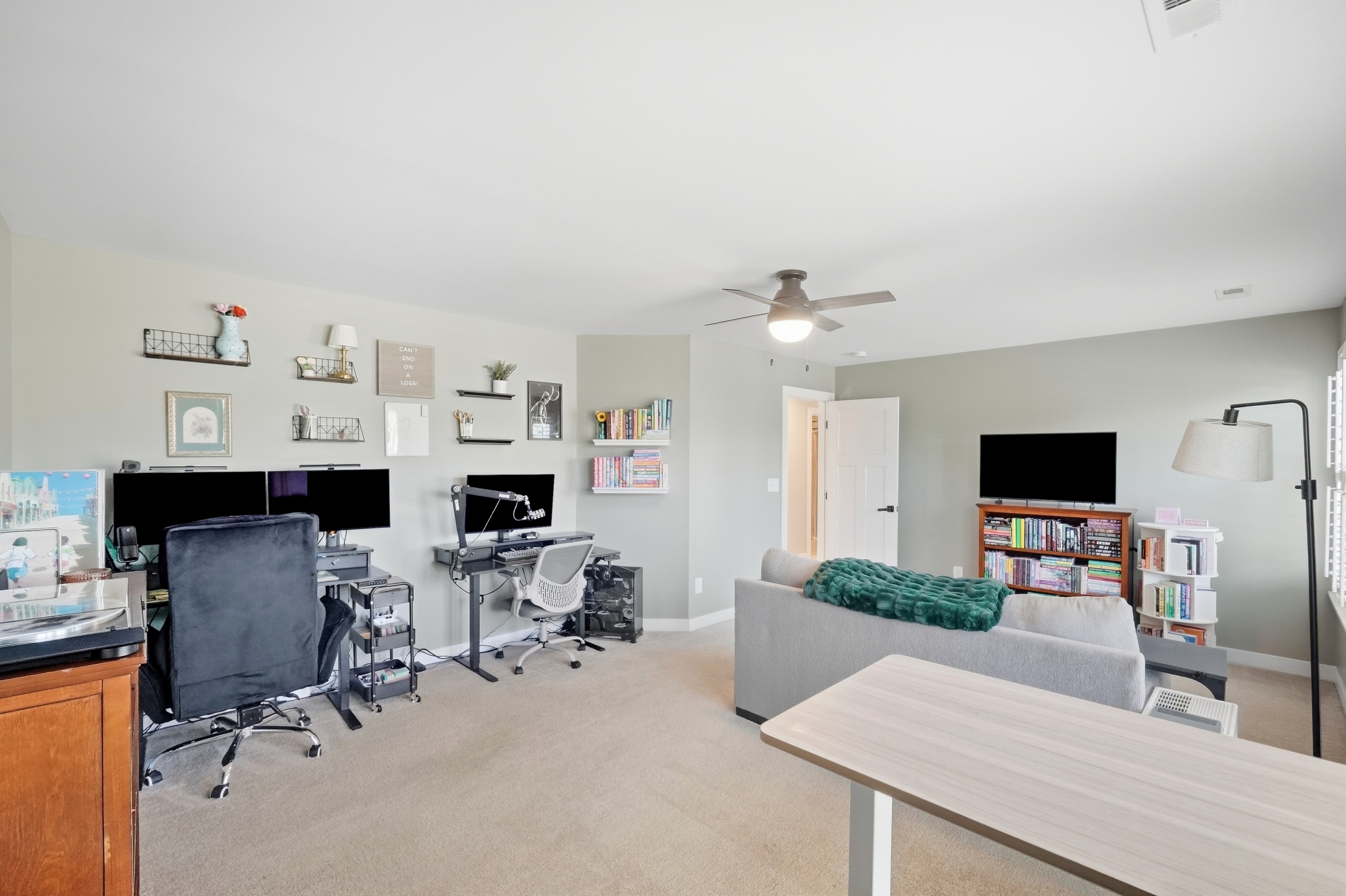Bonus room — wide view